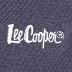 LEE COOPER Tee shirt col v canard poitrine travis Homme BLEU FONCE Outlet