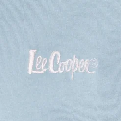 LEE COOPER Tee shirt col v canard poitrine travis Homme BLEU CLAIR