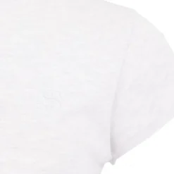 BILL TORNADE Tee shirt col v coupe classique coton Femme BLANC Outlet