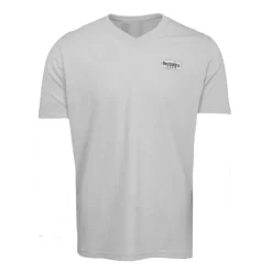 REDSKINS Tee shirt col V Dalton avec logo Homme GRIS CLAIR Discount