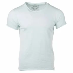 BLAGGIO Tee shirt col v Homme VERT CLAIR Sale