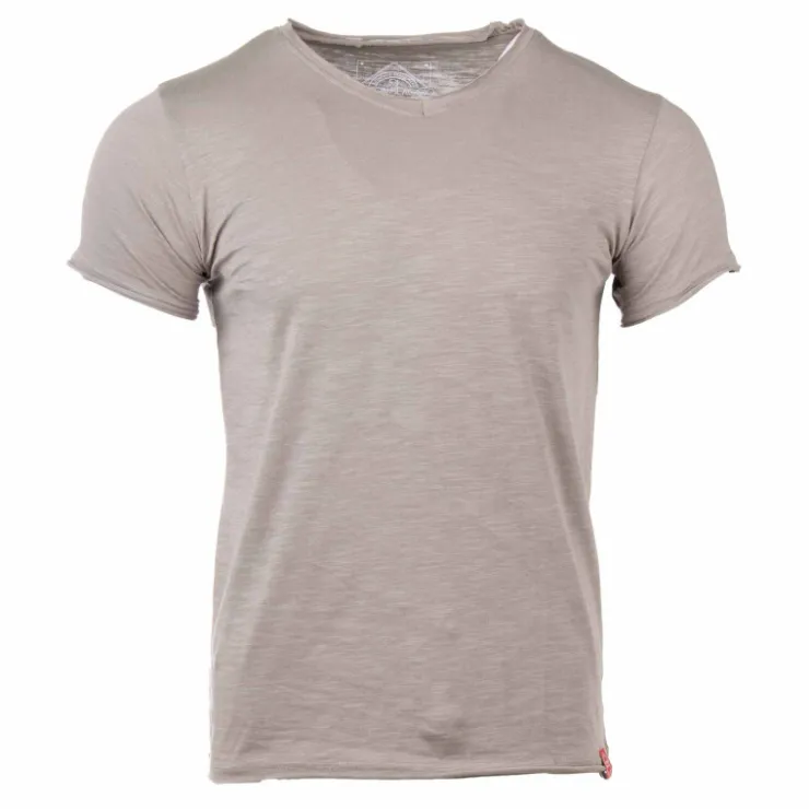 BLAGGIO Tee shirt col v Homme KAKI Best
