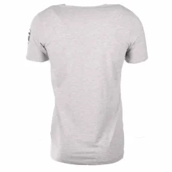 CERRUTI Tee shirt col v sabbione Homme GRIS CLAIR New
