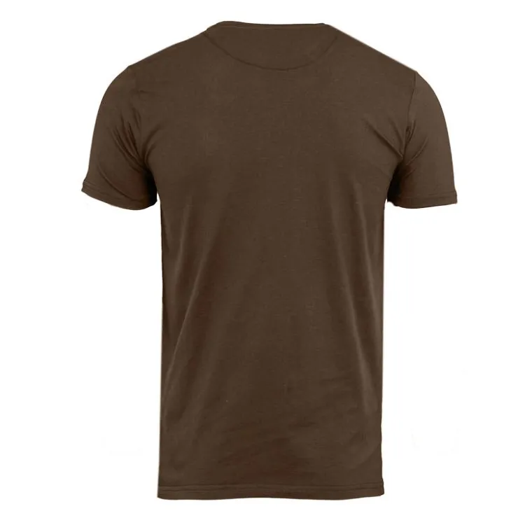 BEST MOUNTAIN Tee shirt coton basique imprimé textuel Homme KAKI Discount