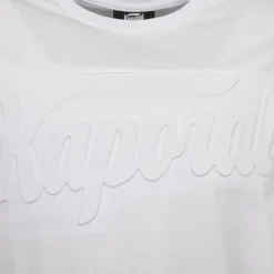 KAPORAL Tee shirt Diono coton logo relief Homme BLANC Outlet
