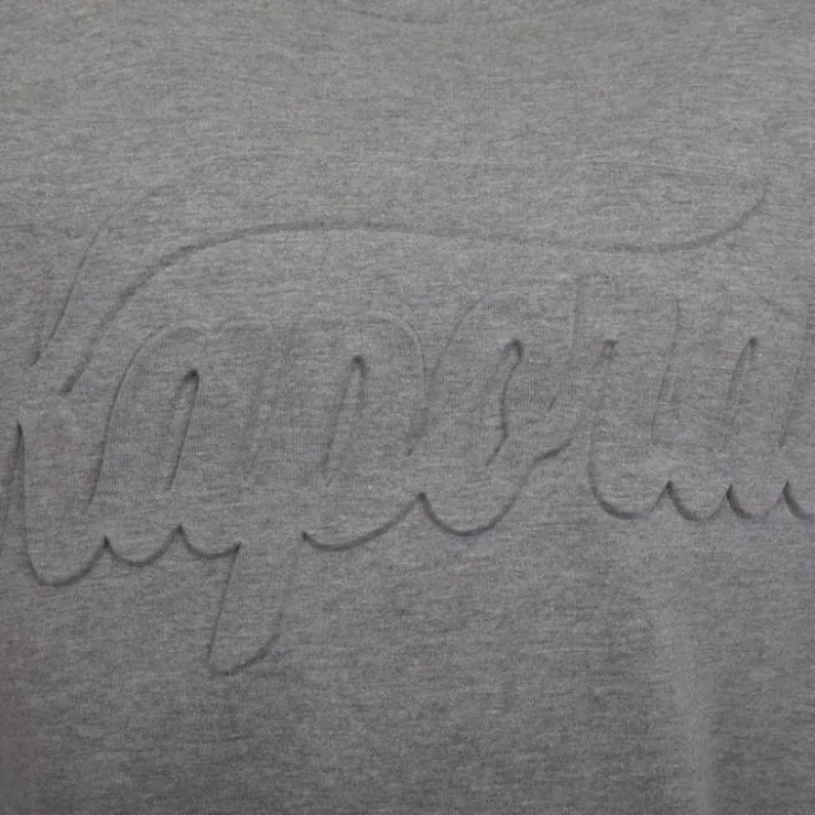 KAPORAL Tee shirt Diono coton logo relief Homme GRIS New