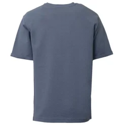 GIANFRANCO FERRE Tee shirt en coton texturé logo brodé Homme BLEU