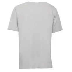 GIANFRANCO FERRE Tee shirt en coton texturé logo brodé Homme GRIS CLAIR Outlet