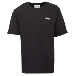 GIANFRANCO FERRE Tee shirt en coton texturé logo brodé Homme NOIR