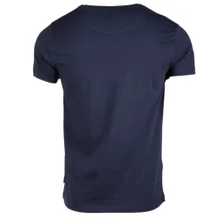 BLAGGIO Tee shirt imprimé 100% coton milan Homme BLEU FONCE New