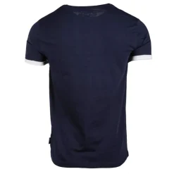 BLAGGIO Tee shirt imprimé à fleurs mola Homme BLEU FONCE Discount