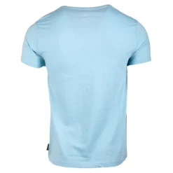BLAGGIO Tee shirt imprimé california mikado Homme BLEU CLAIR Hot