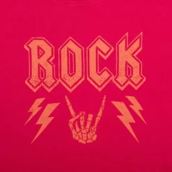 DEELUXE 74 Tee shirt imprimé Rock Femme ROSE Outlet