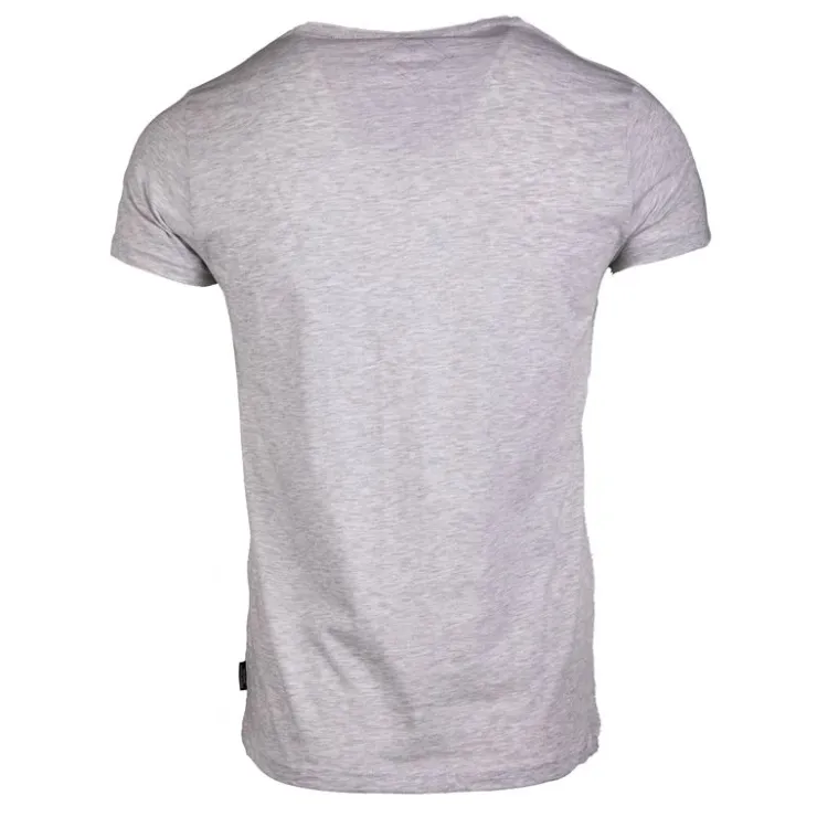 BLAGGIO Tee shirt imprimé today is the day mega Homme GRIS CLAIR Clearance