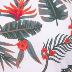 BLAGGIO Tee shirt imprimé tropical monet Homme BLANC New