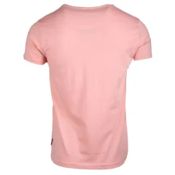 BLAGGIO Tee shirt imprimé tête de mort messina Homme ROSE CLAIR Discount