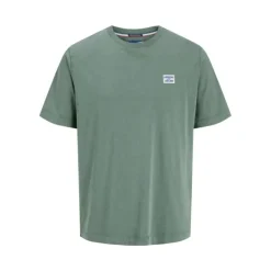 JACK & JONES Tee shirt L'amour Pastis toujours l'amour col ras de cou vieux Homme VERT