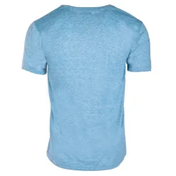 REDSKINS Tee shirt leandro col de cou manches courtes Homme BLEU Discount