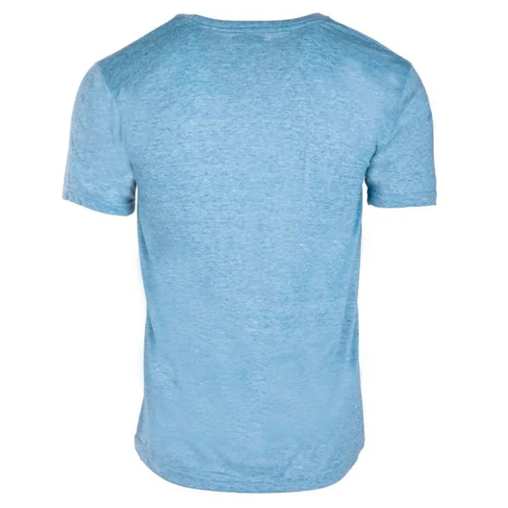 REDSKINS Tee shirt leandro col de cou manches courtes Homme BLEU Discount