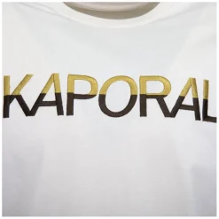 KAPORAL Tee shirt logo brodé bi color Danison Homme BEIGE