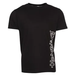 HELVETICA Tee shirt logo côté Homme NOIR Sale