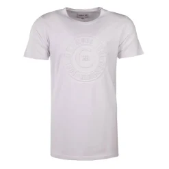 CERRUTI Tee shirt logo en relief brenzone Homme BLANC Hot
