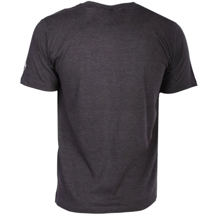 HELVETICA Tee shirt logo imprimé Homme GRIS FONCE Clearance