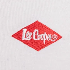 LEE COOPER Tee shirt logo poitrine gaston Homme BLANC Sale