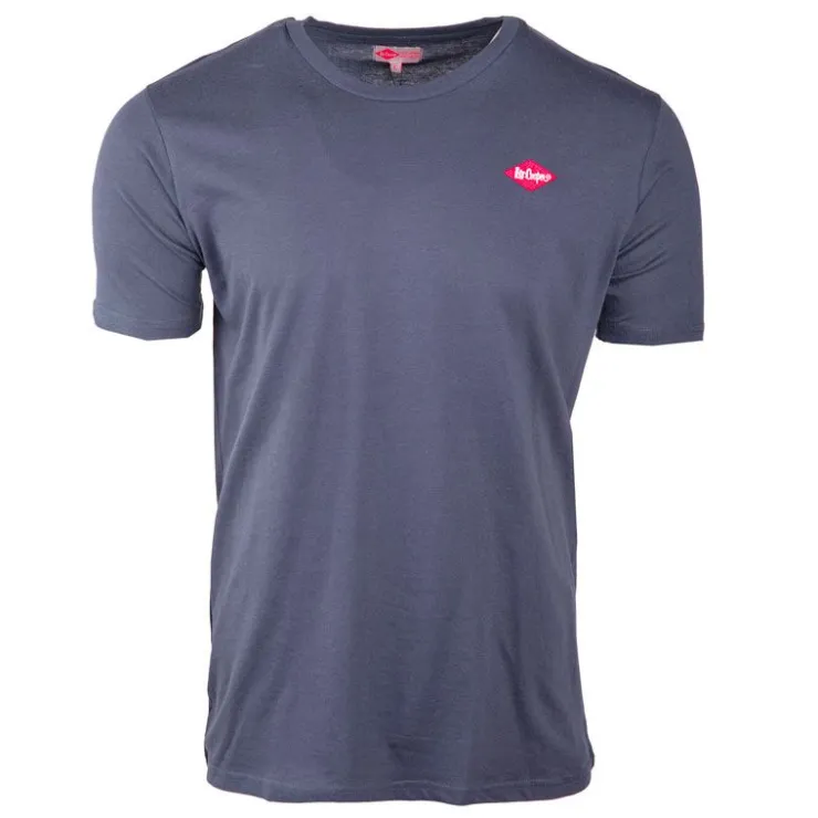 LEE COOPER Tee shirt logo poitrine gaston Homme BLEU FONCE Hot