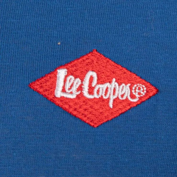 LEE COOPER Tee shirt logo poitrine gaston Homme BLEU ROI Hot