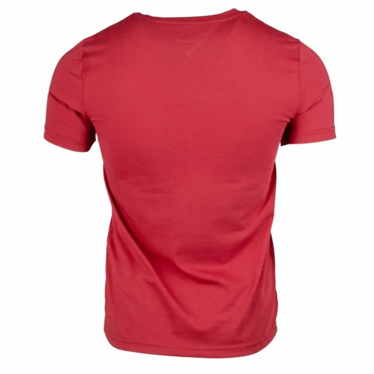 TOMMY HILFIGER Tee shirt logo poitrine Homme BORDEAUX Hot