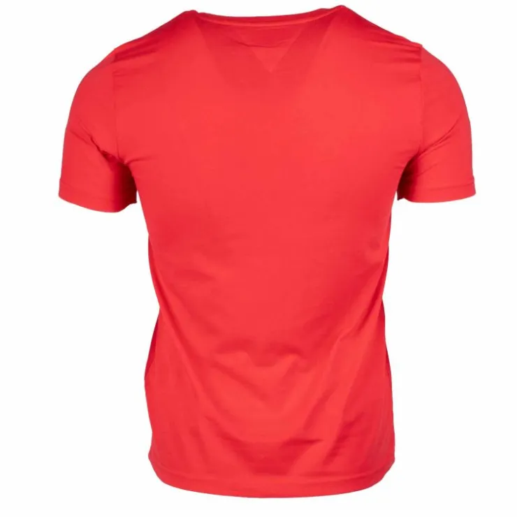 TOMMY HILFIGER Tee shirt logo poitrine Homme ROUGE Outlet