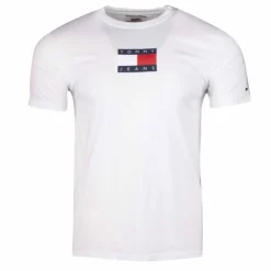 TOMMY HILFIGER Tee shirt logo poitrine Homme BLANC Best