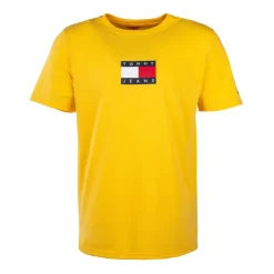 TOMMY HILFIGER Tee shirt logo poitrine Homme JAUNE