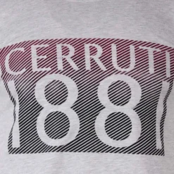 CERRUTI Tee shirt logo poitrine Homme GRIS CLAIR Hot