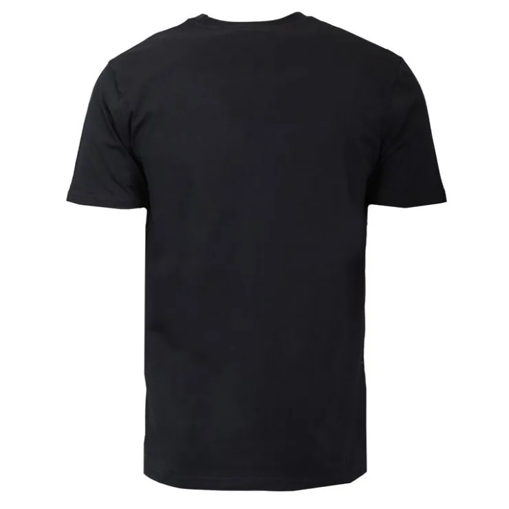 CHEVIGNON Tee shirt logo rayé en coton Homme NOIR Sale