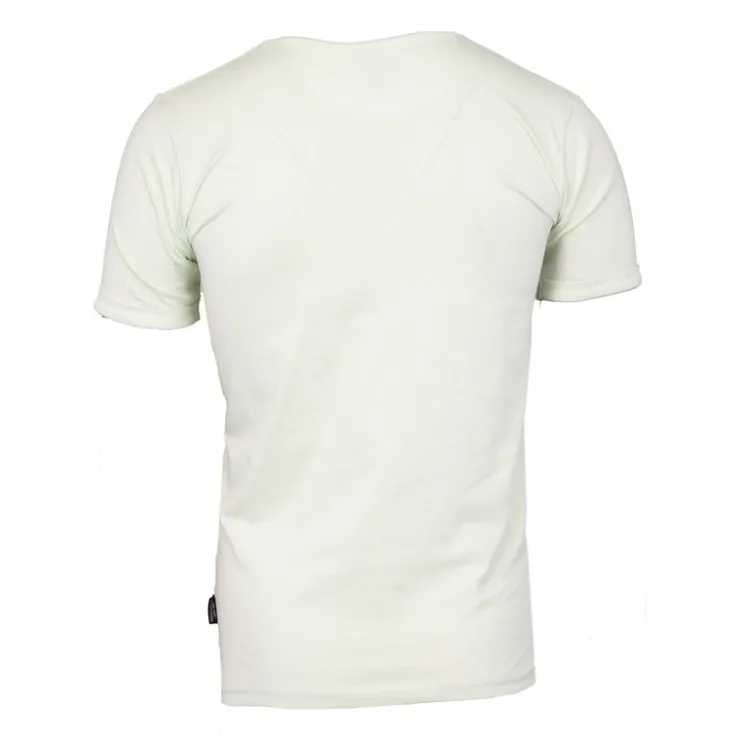 BLAGGIO Tee shirt maddy avec poche colorée imprimé rose Homme VERT CLAIR Best