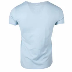 BLAGGIO Tee shirt manches courtes imprime coton doux Cuba molly assor 24 Homme BLEU CLAIR Online