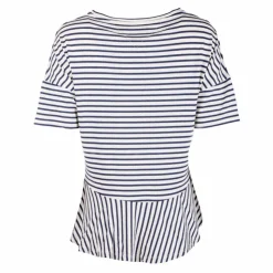 TOMMY HILFIGER Tee shirt manches courtes Femme BLEU FONCE Clearance