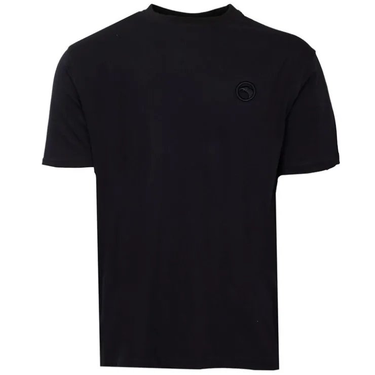 COMPAGNIE DE CALIFORNIE Tee shirt manches courtes logo brodé Homme NOIR Sale