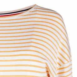 TOMMY HILFIGER Tee shirt manches courtes Femme ORANGE Clearance