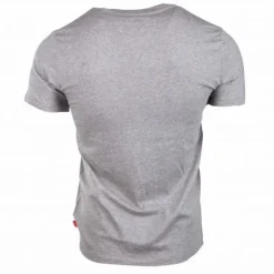 LEVI'S Tee shirt manches courtes 100% coton Homme GRIS Hot