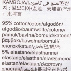 CALVIN KLEIN Tee shirt manches longues col roulé logo 95% coton Femme GRIS CLAIR