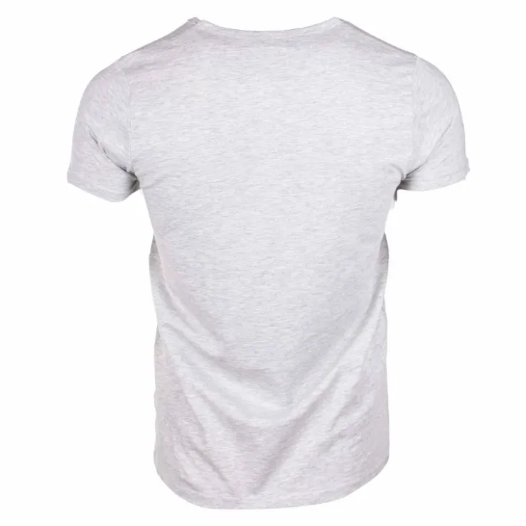 CERRUTI Tee shirt mc col t faido 18352 Homme GRIS CLAIR New
