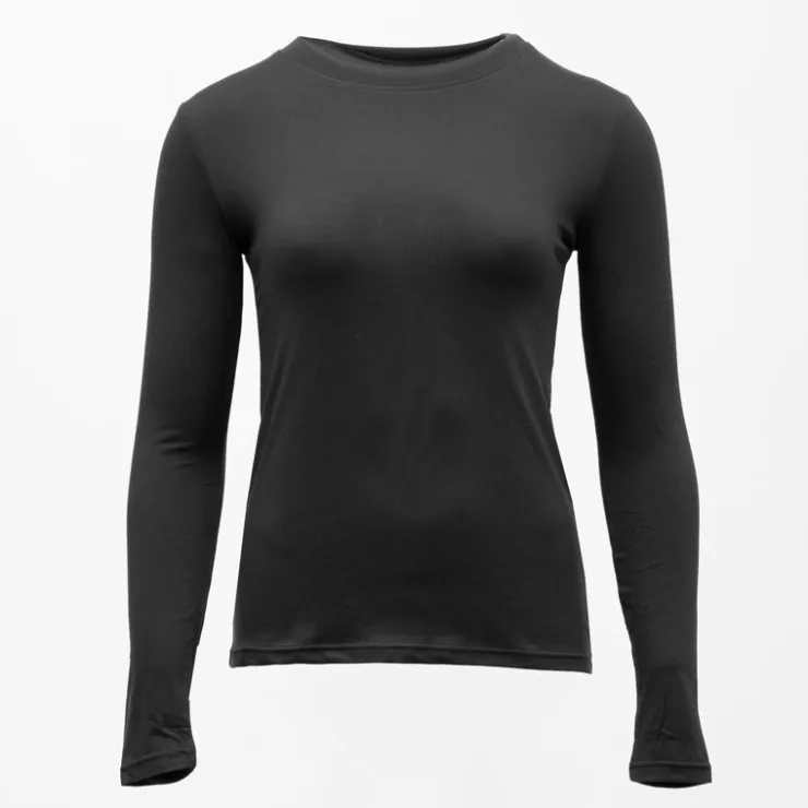 BURTON OF LONDON Tee shirt ml col rond juliette Femme NOIR Online