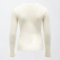 BURTON OF LONDON Tee shirt ml col rond juliette Femme BLANC ECRU Hot