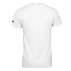 DEELUXE 74 Tee shirt natural burger Eat Vegan Homme BLANC Hot