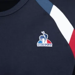 LE COQ SPORTIF Tee shirt New Optical White Homme BLEU PETROLE Best