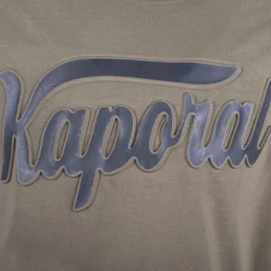 KAPORAL Tee shirt otto logo poitrine en relief Homme KAKI Online