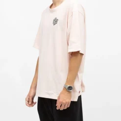 LEVI'S Tee shirt oversize col rond imprimé carte postale Homme ROSE CLAIR Discount